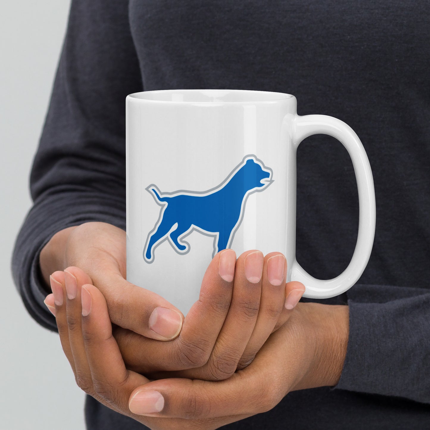 It's All Dawg Around This Mug White glossy mug for Detroit