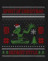 Detroit Style 2018 Ugly Christmas Crewneck Sweatshirt