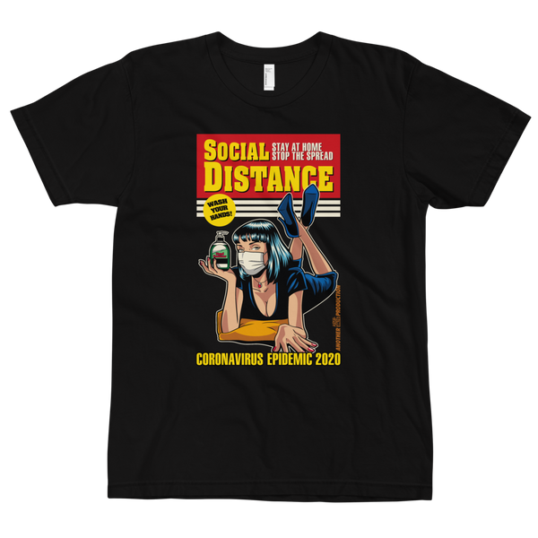 Social Distance Covid-19 is not a game t-shirt