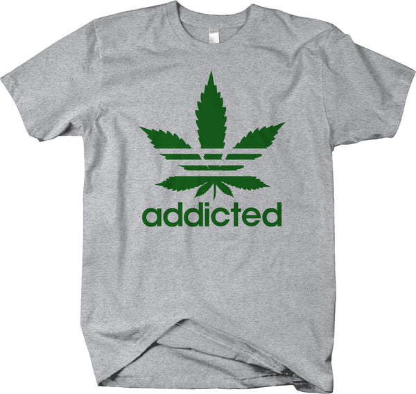 Addicted 420 Marijuana Weed Design