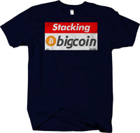 Stacking Big Coin Short Sleeve T-shirt - Hustlin - HSTL Collection Grind or Die