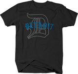Classic "D" T-shirts The Pro Team Variants - Detroit Sports
