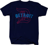 Classic "D" T-shirts The Pro Team Variants - Detroit Sports