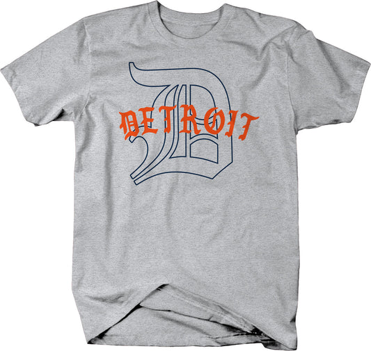 Classic "D" T-shirts The Pro Team Variants - Detroit Sports