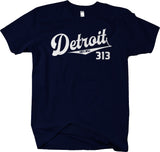 Detroit 313 Baseball Style t-shirt