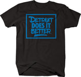 DETROIT DOES IT BETTER™ "Framed" T-shirt  , Detroit Swag - Larger Sizes