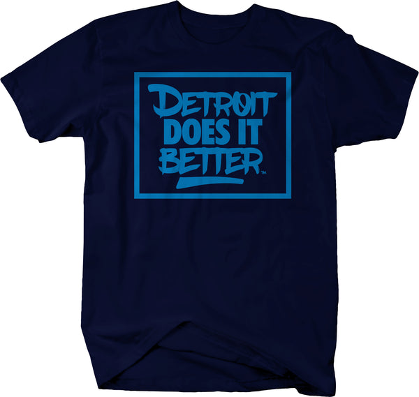 DETROIT DOES IT BETTER™ "Framed" T-shirt  , Detroit Swag - Larger Sizes