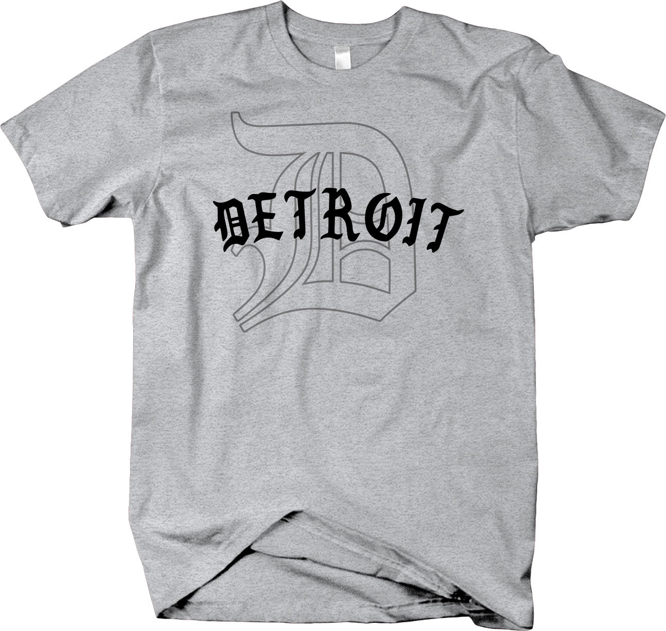 Classic "D" T-shirt  - Detroit Love Detroit Pride 313