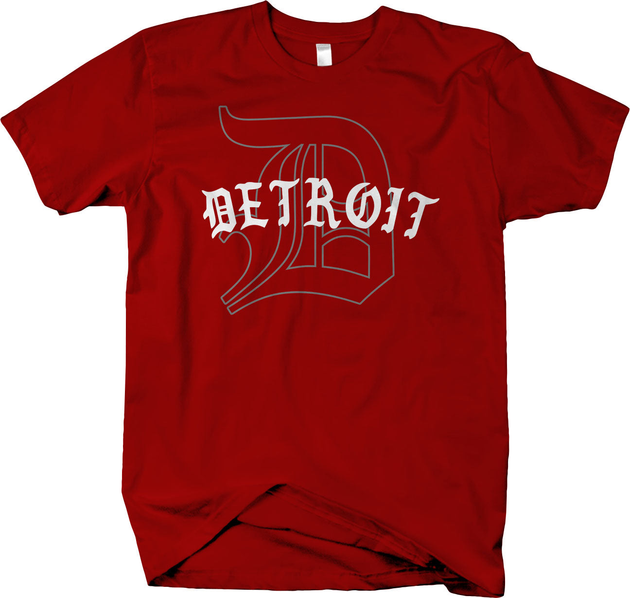 Classic "D" T-shirt  - Detroit Love Detroit Pride 313