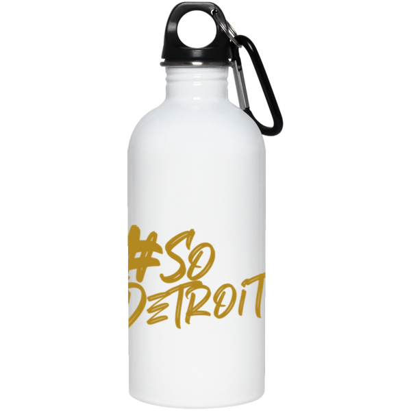 #SoDetroit 20 oz. Stainless Steel Water Bottle