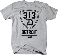 The 313 Detroit T-shirt - H$TL Collection - LARGER SIZES