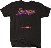 LABron is a Laker t-shirt by H$TL™ - Los Angeles Laker Lebron James - LARGER SIZES