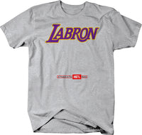 LABron is a Laker t-shirt by H$TL™ - Los Angeles Laker Lebron James - LARGER SIZES