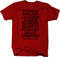 My Detroit Players T-shirt Detroit Pistons Bad Boys Champions