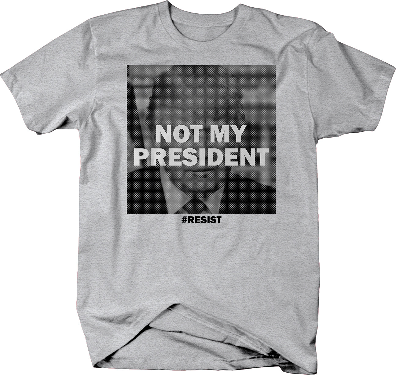 Not My President t-shirt - Anti Trump Impeach 45 - LARGER SIZES
