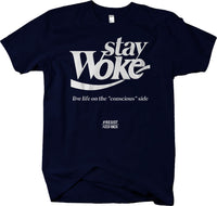 Stay Woke - Conscious short sleeve t-shirt Resist - Larger Sizes