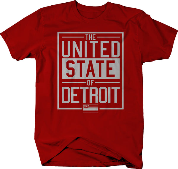 The UNITED STATE of DETROIT Signature t-shirt #2 - Detroit unity 313