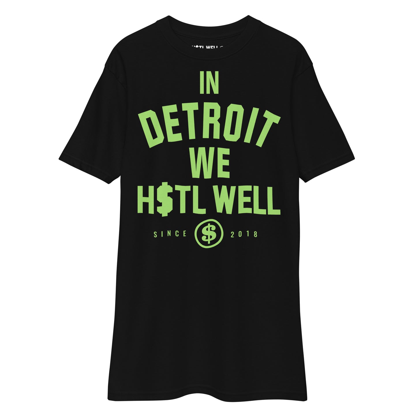 In Detroit We H$TL WELL Men’s premium heavyweight tee