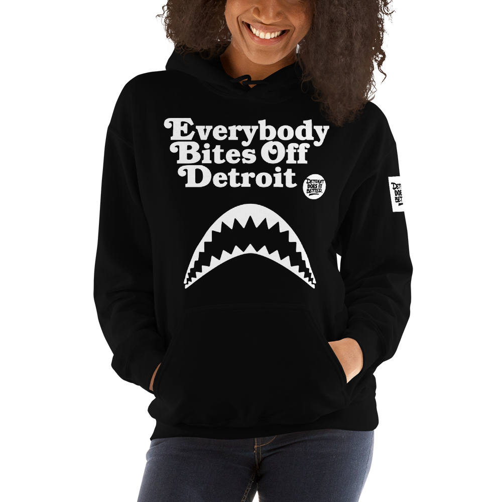Everybody Bites Off Detroit Unisex Hoodie