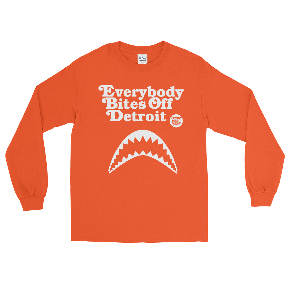 Everybody Bites Off Detroit Long Sleeve T-Shirt