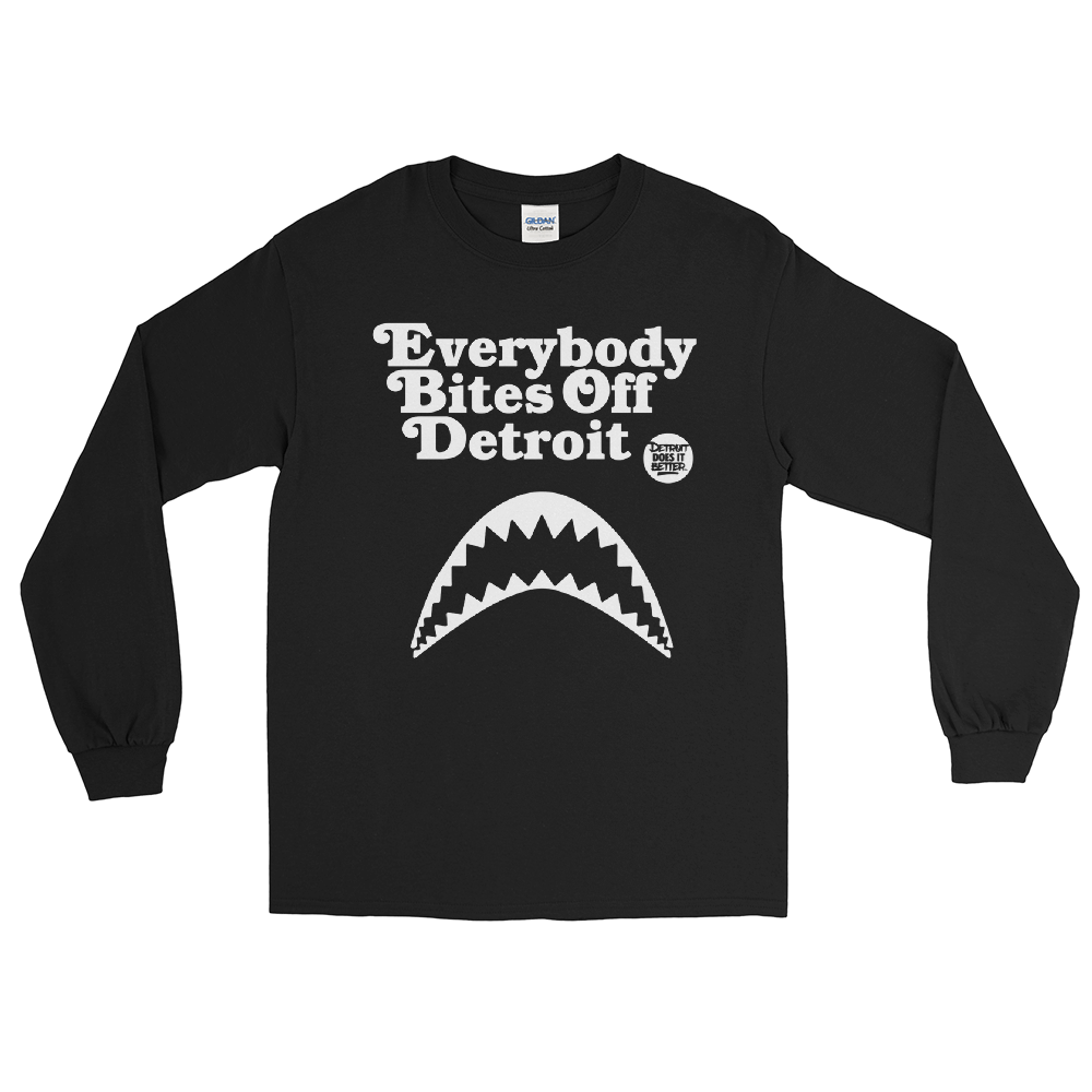 Everybody Bites Off Detroit Long Sleeve T-Shirt