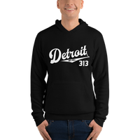 Detroit 313 Vintage Style Hoodie