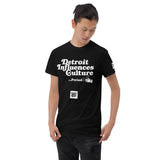 Detroit Influences Culture... Period Short Sleeve T-Shirt Detroit Does It Better