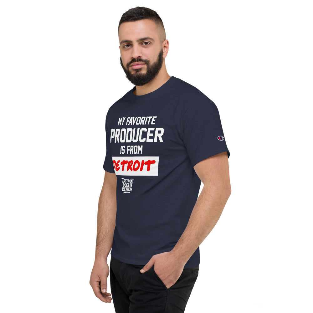 Men's My Favorite Producer Is From Detroit - Champion T-Shirt