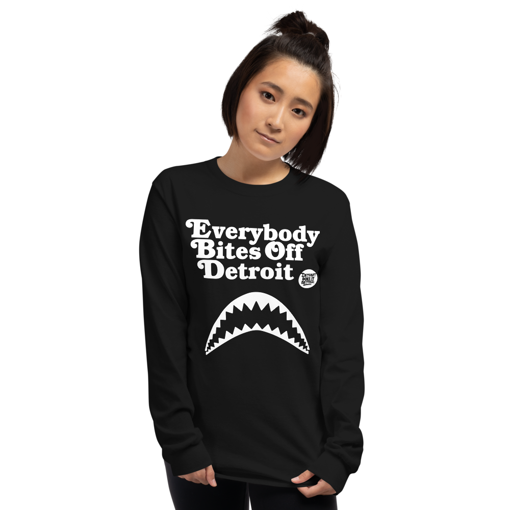 Everybody Bites Off Detroit Long Sleeve T-Shirt