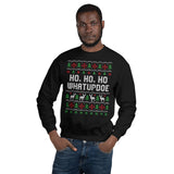 Ho, Ho, Ho WhatUpDoe #SoDetroit Ugly Christmas Unisex Sweatshirt 2019