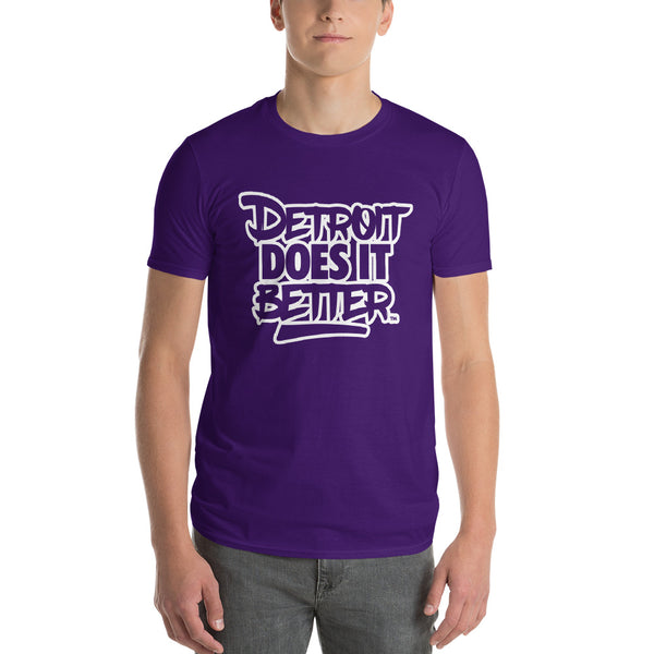 Classic Detroit Does It Better Logo Outline - DYC Purple edition