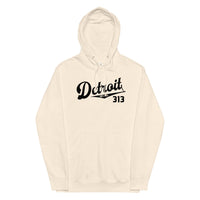 Detroit 313 Vintage Style Unisex midweight hoodie