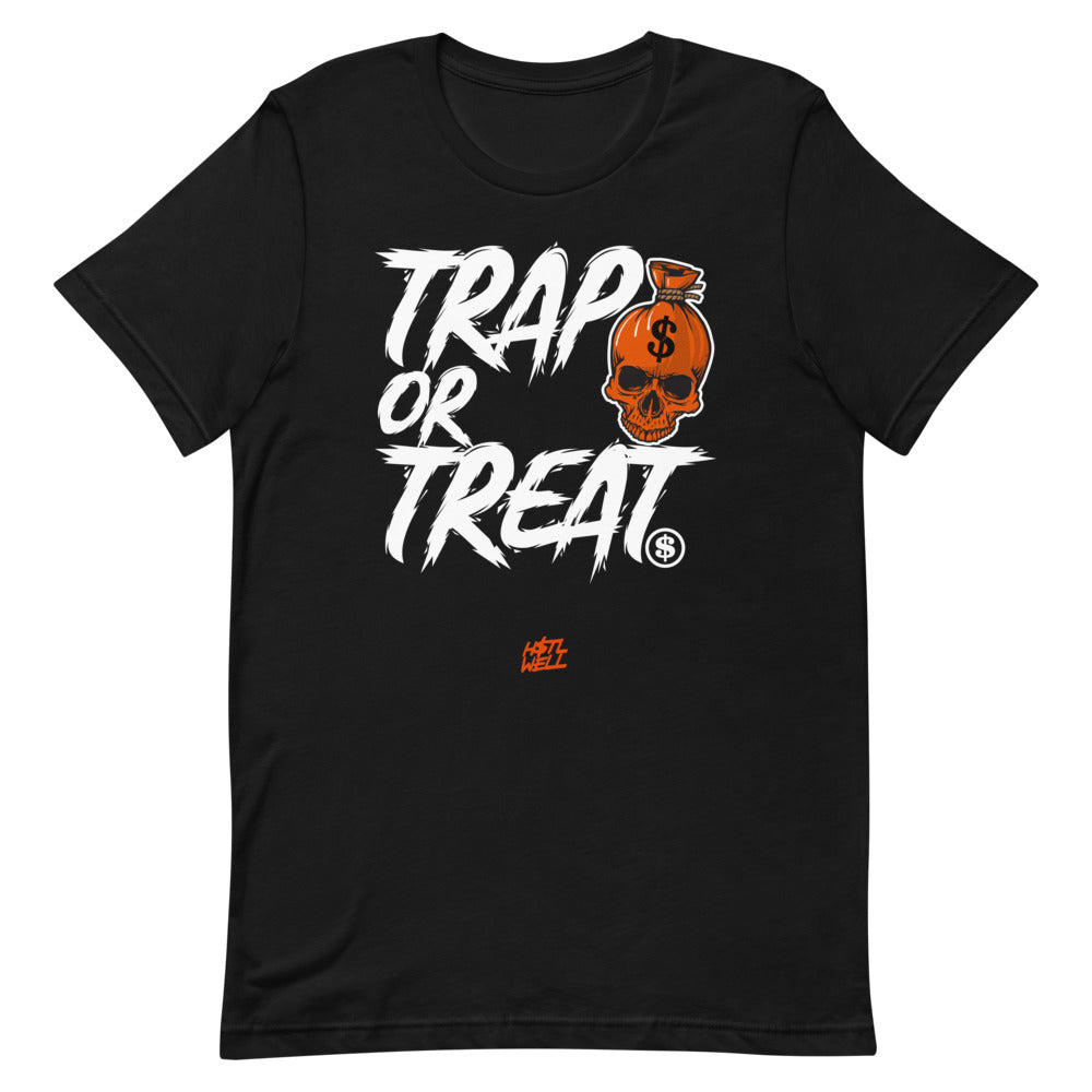 Trap Or Treat Halloween H$TLWEEN 2021 Short Sleeve T-shirt